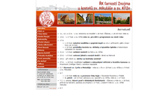 Desktop Screenshot of farnostznojmo.cz